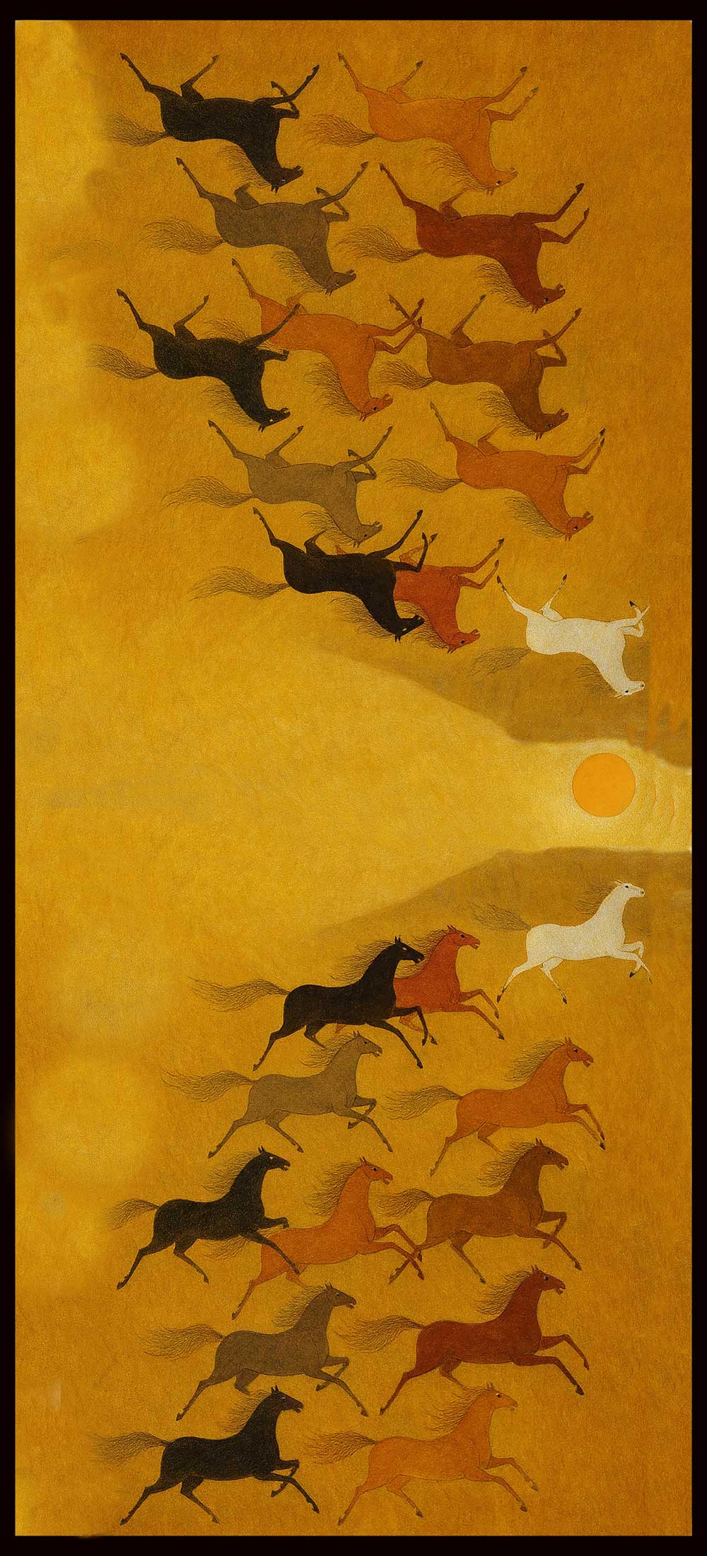 Gallop of Freedom – Wearable Art Scarf